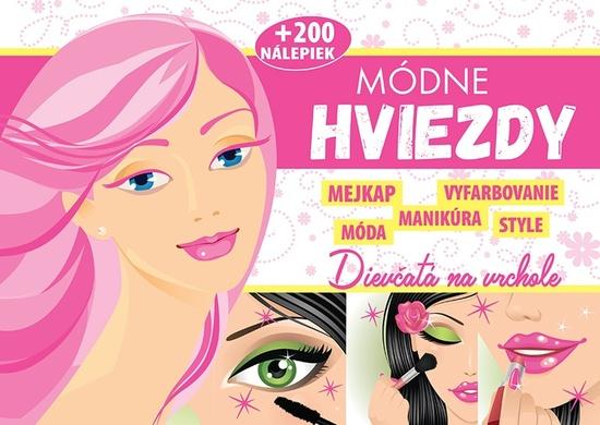 Módne hviezdy +200 nálepiek - 978-80-8444-100-1