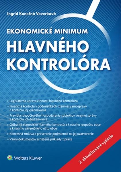 Ekonomické minimum hlavného kontrolóra - 978-80-8168-166-0
