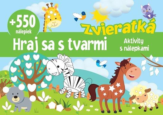 Zvieratká +550 nálepiek - 978-80-8444-112-4