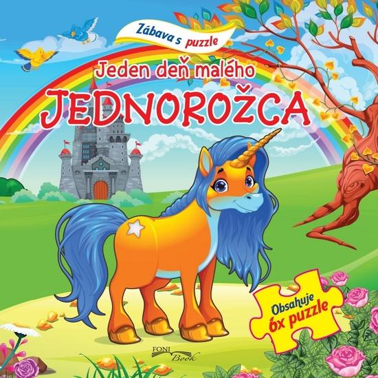 Levně Jeden deň malého jednorožca - Zábava s puzzle