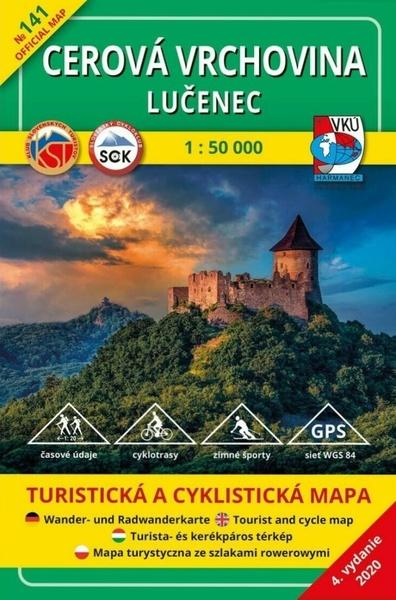 Levně Cerová vrchovina - Lučenec 1 : 50 000