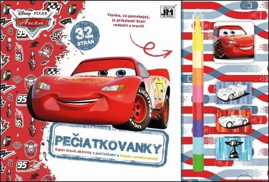 Levně Jiri Models Razítkovánky Auta Cars kreativní sešit s aktivitami