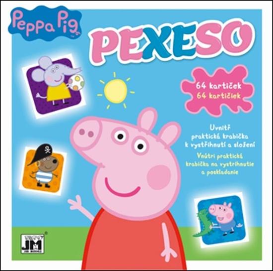 JIRI MODELS Pexeso v sešitu Prasátko Peppa - 2600-4