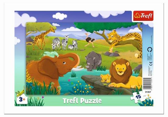 TREFL Puzzle Savana 15 dílků - 31357