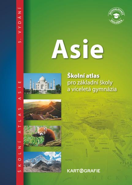Asie Školní atlas pro základní školy a víceletá gymnázia - 978-80-7393-500-9