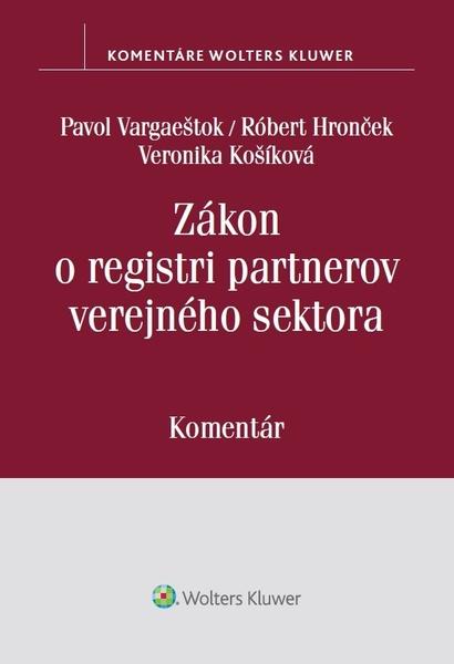 Levně Zákon o registri partnerov verejného sektora