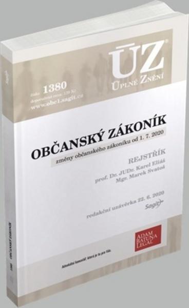 ÚZ 1380 Občanský zákoník - 978-80-7488-415-3