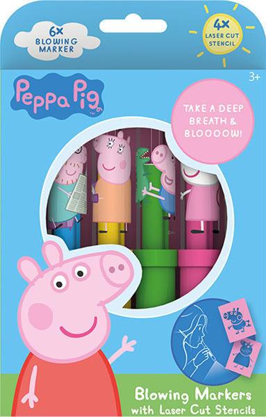 Jiri Models Peppa 1736-1 6 ks + 4 ks šablon