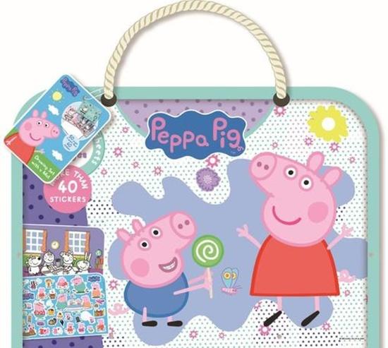 Kreslící blok s podložkou Peppa Pig
