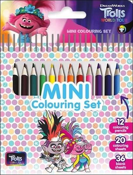 Mini blok s pastelkami Trolové 2