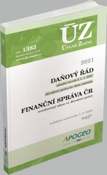 ÚZ 1383 Daňový řád 2021 - 978-80-7488-418-4