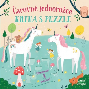 Levně Čarovné jednorožce Kniha s puzzle