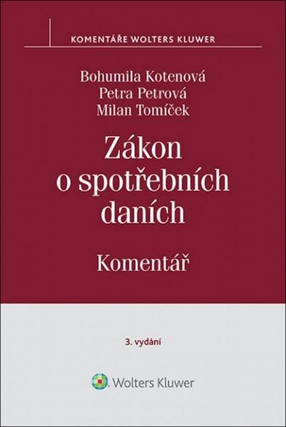 Zákon o spotřebních daních Komentář - 978-80-7598-832-4