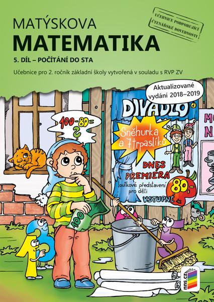 Matýskova matematika 5. díl Počítání do sta - 978-80-7600-156-5
