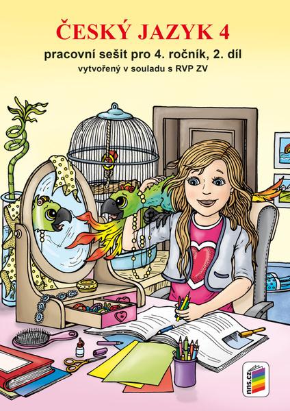 Český jazyk 4 Pracovní sešit pro 4. ročník 2 díl - 978-80-7600-131-2
