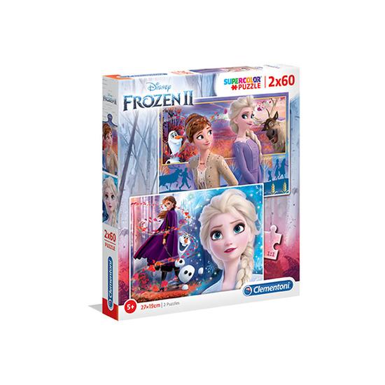 CLEMENTONI Puzzle Ledové království 2, 2x60 dílků - 33C21609HMS