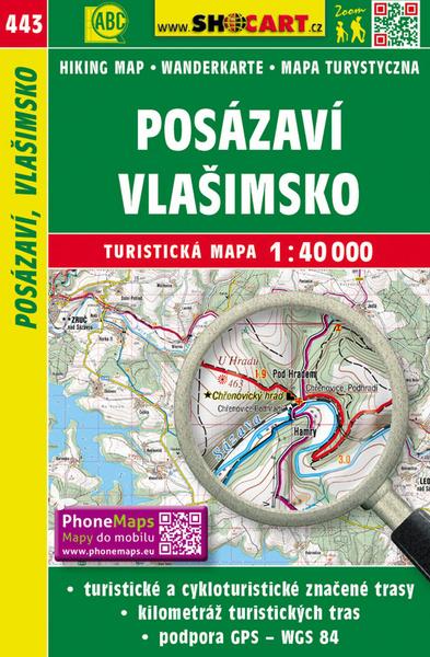Levně Posázaví, Vlašimsko 1:40 000