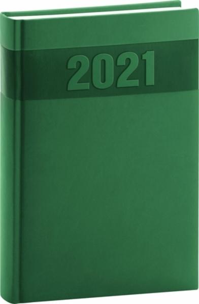 Denní diář Aprint 2021, zelený