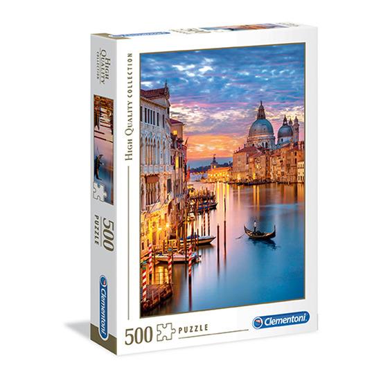 CLEMENTONI Puzzle Rozzářené Benátky 500 dílků - 33C35056HMS