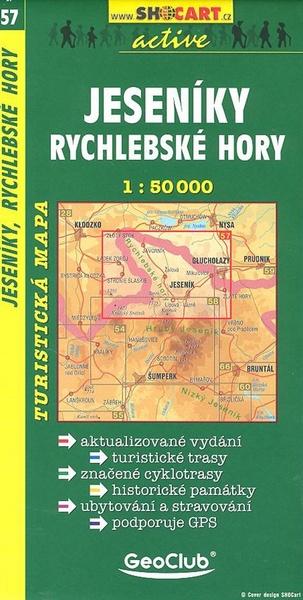 Jeseníky, Rychlebské hory 1: 50 000 - 80-7224-340-3