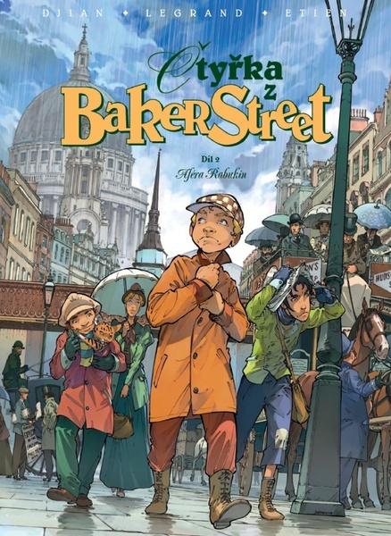 Čtyřka z Baker Street Aféra Rabukin - 978-80-88098-51-5