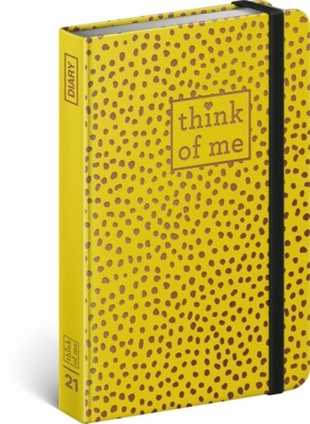 Týdenní diář Puntíky – Think of me 2021
