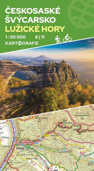 Českosaské Švýcarsko, Lužické hory - 9788073935221