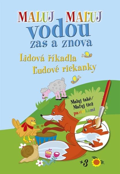 Levně Maluj Maľuj vodou zas a znova Svět zvířátek Svet zvieratiek Maluj také Maľuj tiež pastelkami