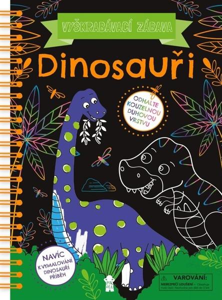Vyškrabávací zábava Dinosauři - 978-80-242-6923-8