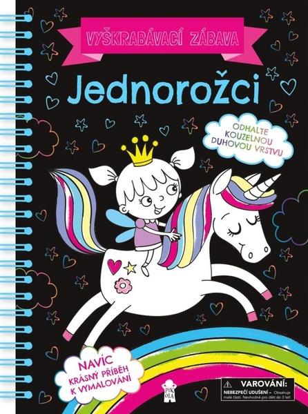 Levně Pikola Škrabací obrázky Jednorožci