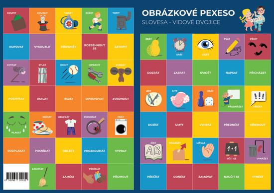 Levně Pexeso ČJ Vidové dvojice