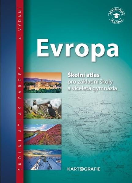 Evropa školní atlas - 978-80-7393-523-8
