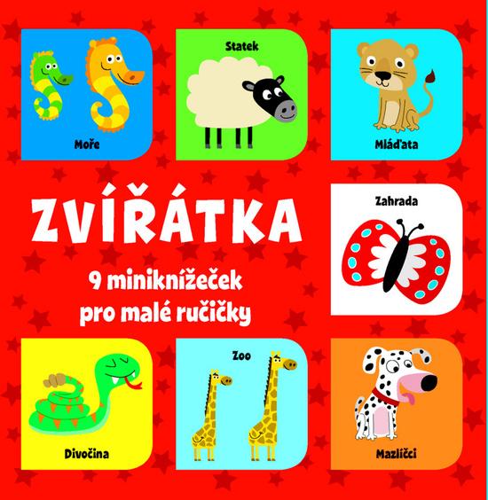 Levně Zvířátka 9 miniknížeček pro malé ručičky