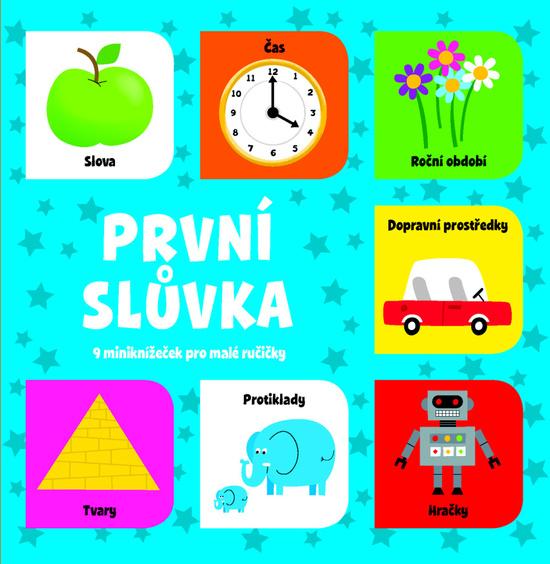 Levně První slůvka 9 miniknížeček pro malé ručičky