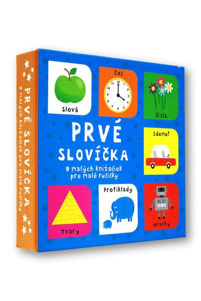 Levně Prvé slovíčka 9 malých knižočiek pre malé ručičky