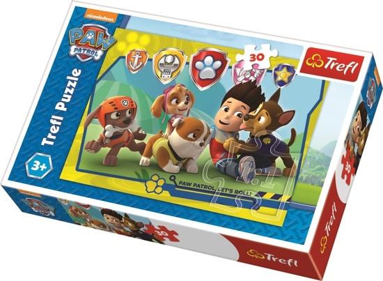 Puzzle Tlapková patrola Ryder a přátelé - 18239TRF