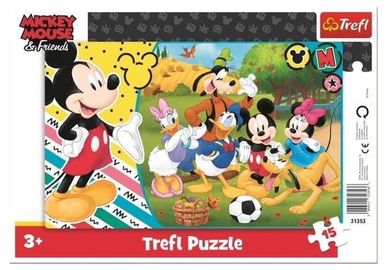 TREFL Puzzle Mickey Mouse na venkově 15 dílků - 31353