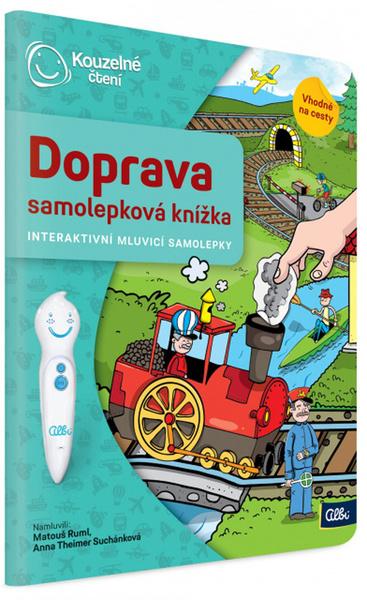 Levně Albi Samolepková knížka Doprava