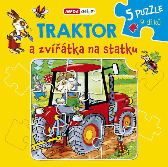 Traktor a zvířátka na statku - 978-80-7547-521-3
