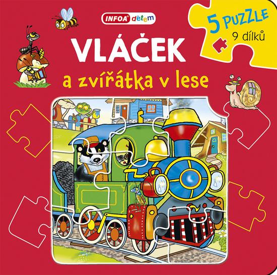 Levně Vláček a zvířátka v lese