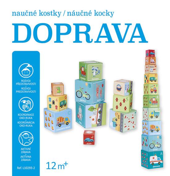 Levně Doprava - Naučné kostky