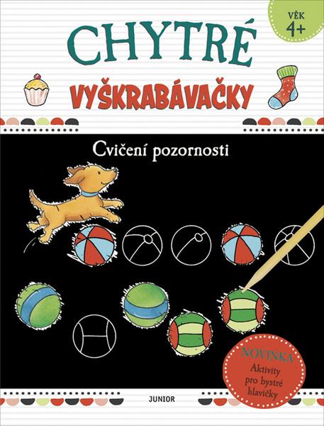 Levně Chytré vyškrabávačky Cvičení pozornosti
