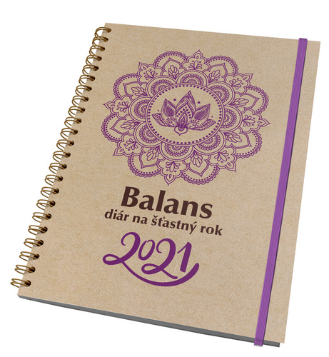 Balans diár na šťastný rok 2021 - 978-80-89950-66-9