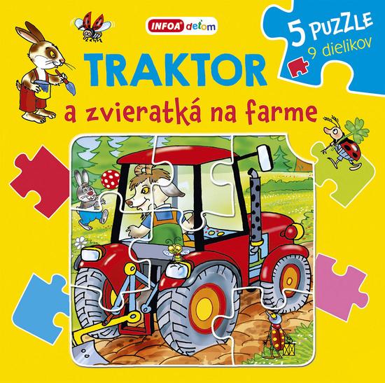 Traktor a zvieratká na farme - 978-80-7547-523-7