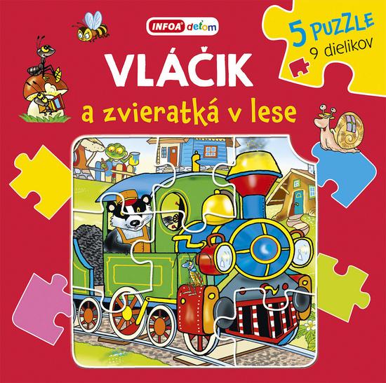 Levně Vláčik a zvieratká v lese