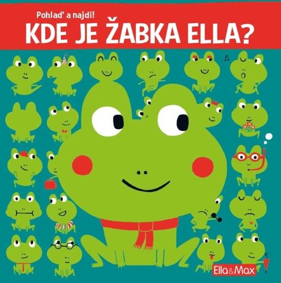 Kde je žabka Ella? - 978-80-88344-63-6