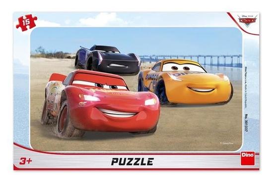Levně CARS ZÁVODÍ 15 deskové Puzzle