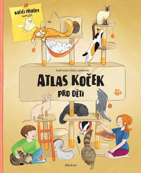 Atlas koček pro děti - 978-80-00-06032-3