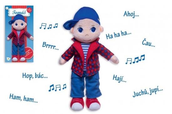 TEDDIES Hadrový panáček Tomáš 40 cm - et00514009
