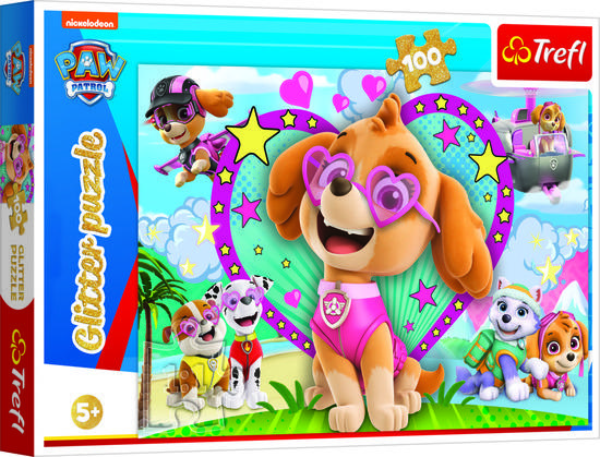Puzzle třpytivé Tlapková patrola - 14818TRF